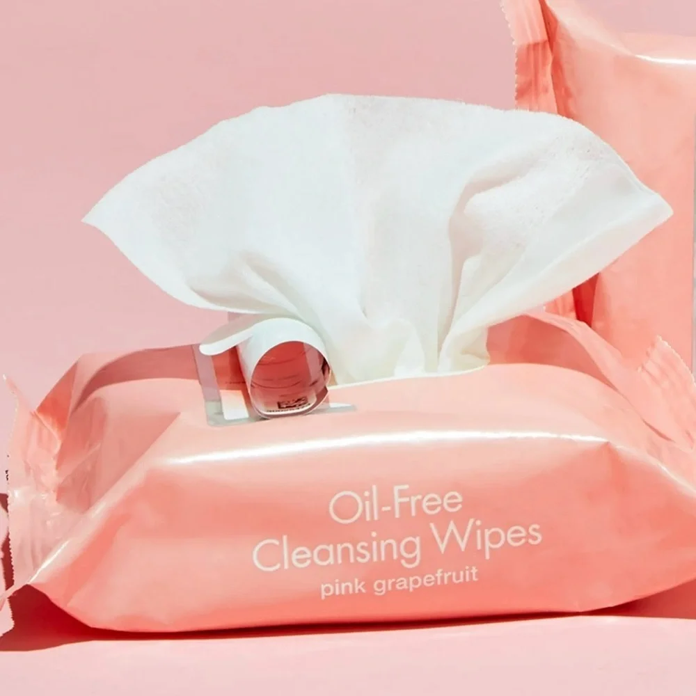 Neutrogena Makeup Remover Cleansing Wipes, Pink Grapefruit, 2 x 25 Ct